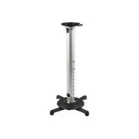StarTech.com Supporto proiettore a soffitto - Soffitto - 15 kg - Nero - Argento - 127,7 - 705 mm - 360° - -25 - 25°