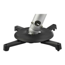 StarTech.com Supporto proiettore a soffitto - Soffitto - 15 kg - Nero - Argento - 127,7 - 705 mm - 360° - -25 - 25°