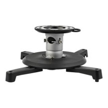 StarTech.com Supporto proiettore a soffitto - Soffitto - 15 kg - Nero - Argento - 127,7 - 705 mm - 360° - -25 - 25°