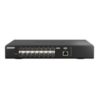 QNAP 1 port 10GbE RJ4 16 ports GbE SFP28 web