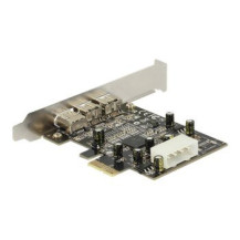 Delock PCI Express card FireWire A / B - PCIe - 800 Mbit/s - Cablato - Windows 2000/XP/XP-64/Server-2003/Vista - Mac OS 9x + - L