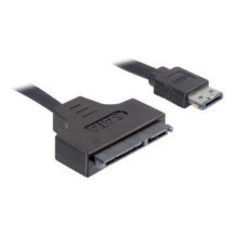 Delock SATA cable - 0.5m - 0,5 m - eSATAp - Nero
