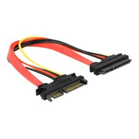 Delock SATA Cable 0.2m - 0,2 m - SATA I - Maschio/Femmina - Rosso