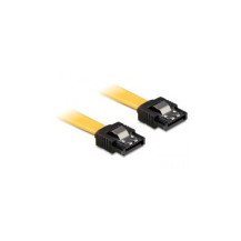 Delock 0.3m SATA M/M - 0,3 m - Maschio/Maschio - Giallo