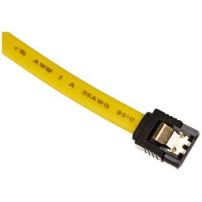 Delock 0.3m SATA M/M - 0,3 m - Maschio/Maschio - Giallo