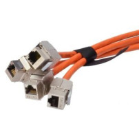 DIGITUS DN-CT-10M-20 - 10 m - Nero - 20 mm - 1 pz