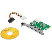 Delock 89363 - PCIe - USB 3.2 Gen 1 (3.1 Gen 1) - 5 Gbit/s - Windows 7 Home Basic,Windows 7 Home Basic x64,Windows 7 Home Premiu