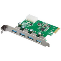 Delock 89363 - PCIe - USB 3.2 Gen 1 (3.1 Gen 1) - 5 Gbit/s - Windows 7 Home Basic,Windows 7 Home Basic x64,Windows 7 Home Premiu