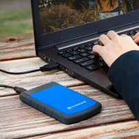 Transcend 2TB StoreJet 25H3 - 2000 GB - 2.5″ - 3.2 Gen 1 (3.1 Gen 1) - Nero - Blu