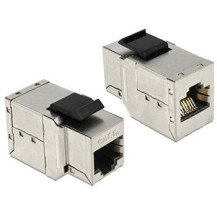 Delock 86166 - Argento - RJ45 - RJ45 - 35,2 mm - 17,1 mm - 21,2 mm