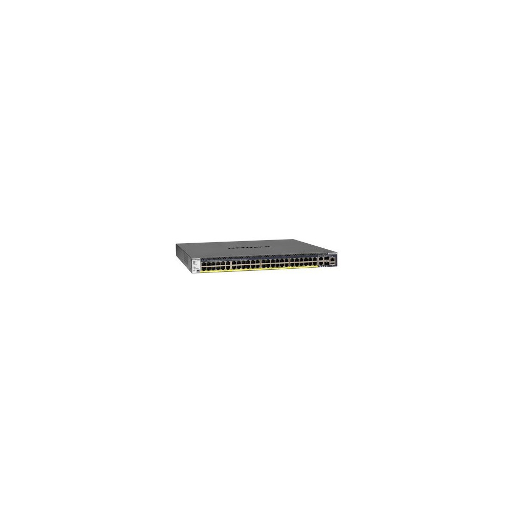 Netgear M4300-52G-PoE+ 550W PSU - Gestito - L2/L3/L4 - Gigabit Ethernet (10/100/1000) - Supporto Power over Ethernet (PoE) - Mon