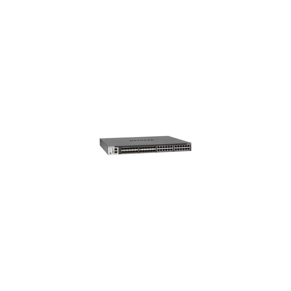 Netgear M4300-24X24F - Gestito - L2/L3/L4 - 10G Ethernet (100/1000/10000) - Montaggio rack - 1U