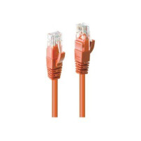 Lindy Cat.6 U/UTP 0.5m - 0,5 m - Cat6 - U/UTP (UTP) - RJ-45 - RJ-45 - Arancione