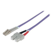 Intellinet 750929 - 2 m - OM4 - LC - SC - Maschio/Maschio - Viola