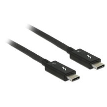 Delock 84847 - 2 m - USB C - USB C - USB 3.2 Gen 2 (3.1 Gen 2) - Maschio/Maschio - Nero