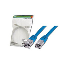 DIGITUS Patch Cable - SFTP - CAT5E - 3M - blue - 3 m - Blu