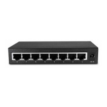 Lindy Network Switch - Gigabit - Desktop - 8 Port - 10/100/1000 - Gestito - Supporto Power over Ethernet (PoE)