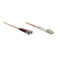 Intellinet 2m LC/ST - 2 m - OM1 - LC - ST - Maschio/Maschio - Arancione