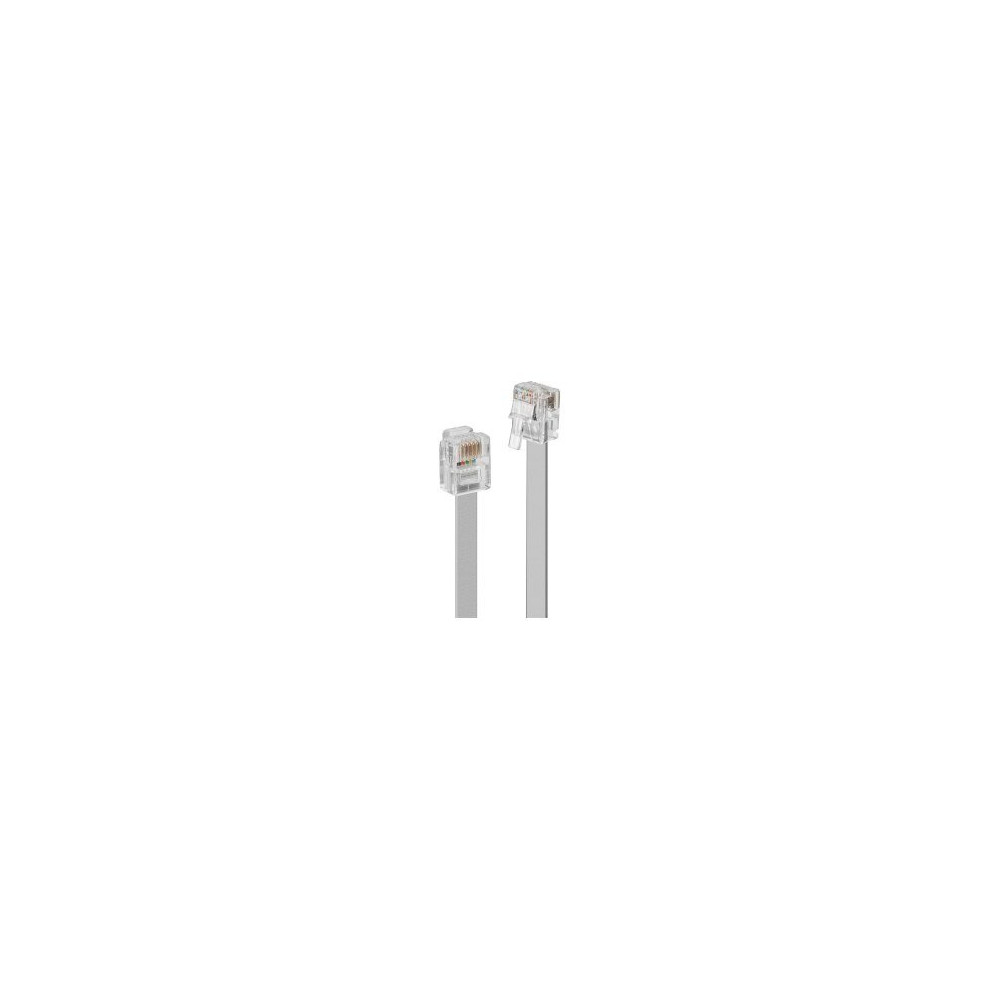 Lindy RJ-12 M/M 3.0m - 3 m - RJ-12 - RJ-12 - Grigio - Maschio/Maschio