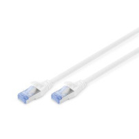 DIGITUS Patch Cable - SFTP - CAT5E - 2M - grey - 2 m - Cat5e - SF/UTP (S-FTP) - RJ-45 - RJ-45 - Grigio