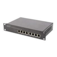 DIGITUS DN-80114 - Non gestito - Gigabit Ethernet (10/100/1000) - Full duplex - Montaggio rack