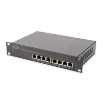DIGITUS DN-80114 - Non gestito - Gigabit Ethernet (10/100/1000) - Full duplex - Montaggio rack