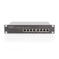 DIGITUS DN-80114 - Non gestito - Gigabit Ethernet (10/100/1000) - Full duplex - Montaggio rack