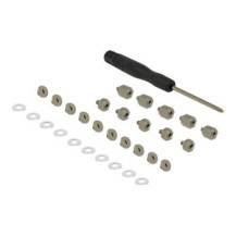 Delock 18288 - Nero - Acciaio inossidabile