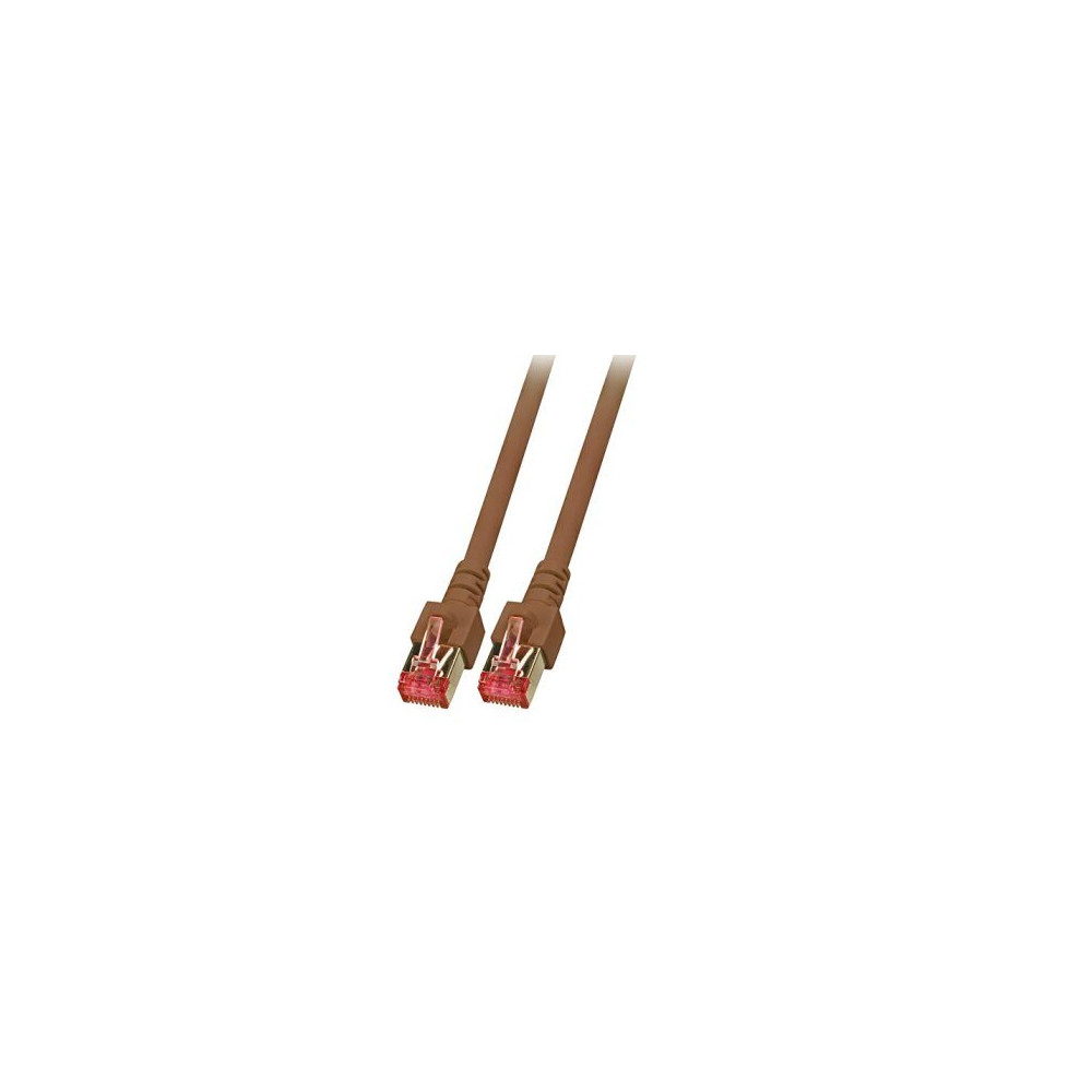 EFB Elektronik K5517.0,25 - 0,25 m - Cat6 - S/FTP (S-STP) - RJ-45 - RJ-45 - Marrone