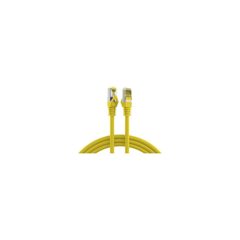 EFB Elektronik MK7001.0,25Y - 0,25 m - Cat6a - S/FTP (S-STP) - RJ-45 - RJ-45 - Giallo