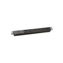 EFB Elektronik EK631CC.1 - 1U - Alluminio - Termoplastica - Nero - 12 presa(e) AC - Accoppiatore C13 - Accoppiatore C14