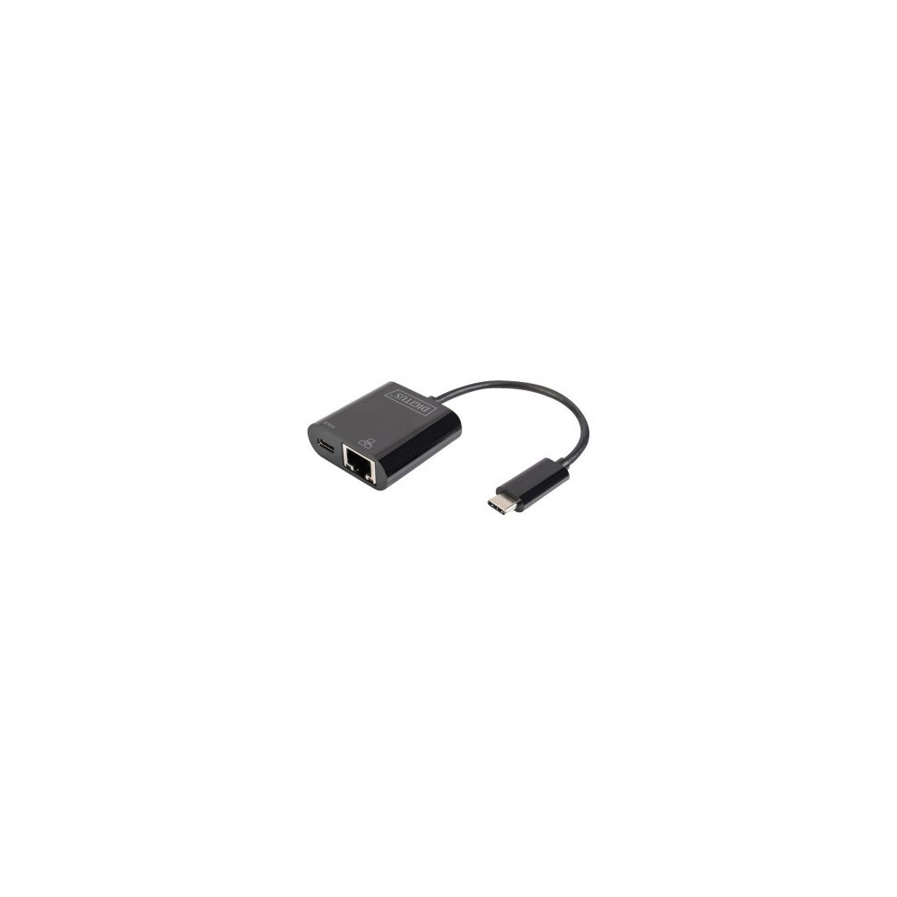 DIGITUS DN-3027 - USB Type-C - USB Type-C + RJ-45 - Nero