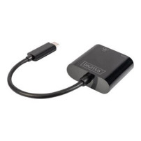 DIGITUS DN-3027 - USB Type-C - USB Type-C + RJ-45 - Nero