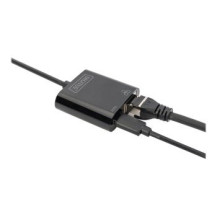 DIGITUS DN-3027 - USB Type-C - USB Type-C + RJ-45 - Nero