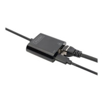 DIGITUS DN-3027 - USB Type-C - USB Type-C + RJ-45 - Nero