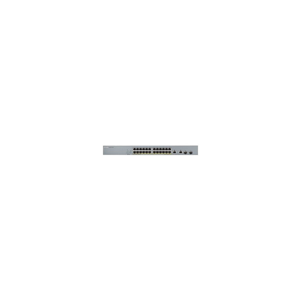 ZyXEL GS1350-26HP-EU0101F - Gestito - L2 - Gigabit Ethernet (10/100/1000) - Supporto Power over Ethernet (PoE) - Montaggio rack