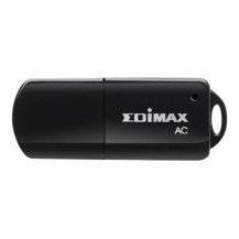 Edimax AC600 - Senza fili - USB - WLAN - Wi-Fi 5 (802.11ac) - 600 Mbit/s - Nero