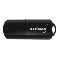 Edimax AC600 - Senza fili - USB - WLAN - Wi-Fi 5 (802.11ac) - 600 Mbit/s - Nero