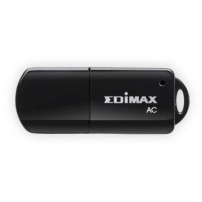 Edimax AC600 - Senza fili - USB - WLAN - Wi-Fi 5 (802.11ac) - 600 Mbit/s - Nero