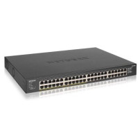 Netgear GS348PP - Non gestito - Gigabit Ethernet (10/100/1000) - Full duplex - Supporto Power over Ethernet (PoE) - Montaggio ra
