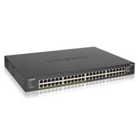 Netgear GS348PP - Non gestito - Gigabit Ethernet (10/100/1000) - Full duplex - Supporto Power over Ethernet (PoE) - Montaggio ra