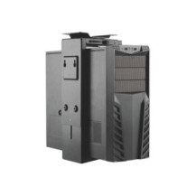 Techly ICA-CS 66 - Porta CPU sotto scrivania - 10 kg - Nero - Metallo - 175 mm