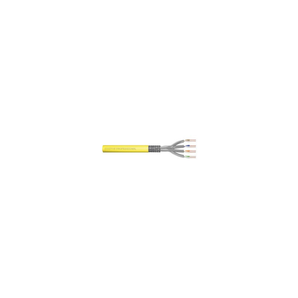 DIGITUS DK-1743-A-VH-1 - 100 m - Cat7a - SF/UTP (S-FTP) - Giallo