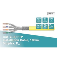 DIGITUS DK-1743-A-VH-1 - 100 m - Cat7a - SF/UTP (S-FTP) - Giallo