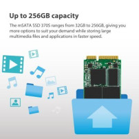 Transcend 128GB mSATA SSD SATA3 MLC - 128 GB - mSATA - 530 MB/s - 6 Gbit/s