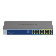 Netgear GS516UP - Non gestito - Gigabit Ethernet (10/100/1000) - Full duplex - Supporto Power over Ethernet (PoE) - Montaggio ra
