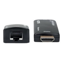 Manhattan 207539 - Trasmettitore e ricevitore AV - 60 m - Cablato - Nero - HDCP
