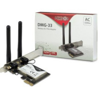 Inter-Tech DMG-33 - Interno - Senza fili - PCI Express - WLAN - Wi-Fi 5 (802.11ac) - 1300 Mbit/s