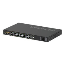 Netgear AV Line M4250-26G4F-PoE+ - Switch - L3 - managed - 24 x 10/100/1000 PoE++ 2 - Interruttore - 1 Gbps
