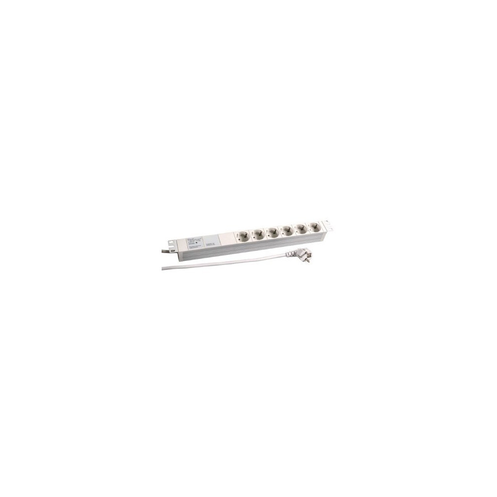 EFB Elektronik 691689K - 2 m - 6 presa(e) AC - Interno - Tipo F - Tipo F - IP20